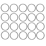 HURI 20 Carburetor Float Bowl Gaskets for Briggs & Stratton Engines Equipped 693981 280492 084132 084133 084232 084332 084333 091412
