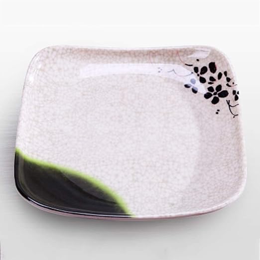 Placa Anti-caída Placa Cuadrada Melamina Vajilla Bolas De Masa ...