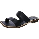 Franco Sarto womens Emily Open Toe Flat Sandal