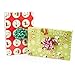 Hallmark Peanuts Holiday Wrapping Paper Bundle with Cut Lines on Reverse, Snoopy and Woodstock (Pack of 2, 100 sq. ft. ttl.)