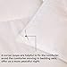 puredown All Season Cal King Size Down Alternative Comforter, Soft Duvet Insert with Corner Tabs (106x90 inch, White)