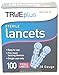 TRUEplus Sterile Lancets 28 Gauge, 100 Count Per Box (4 Boxes)