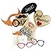 Ginger Ray Photo Booth Vintage Style Wedding Mrs Party Props Kit, 10 Pack