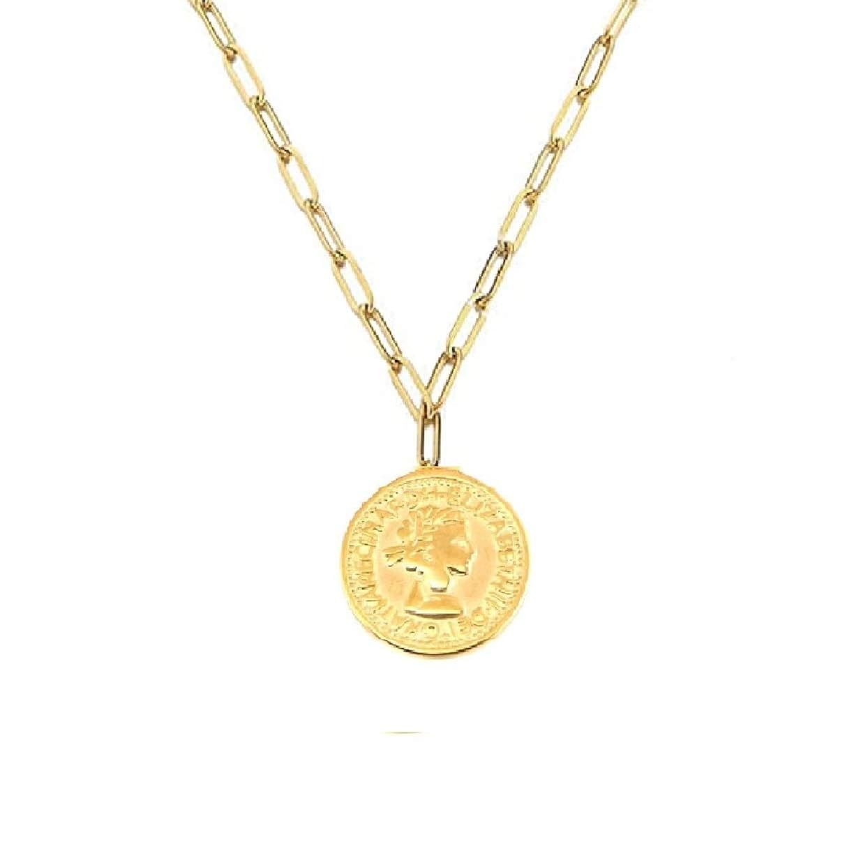 elizabeth coin necklace