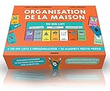 Organisation de la maison : 4 to-do lists à personnaliser et 56 magnets recto verso by 
