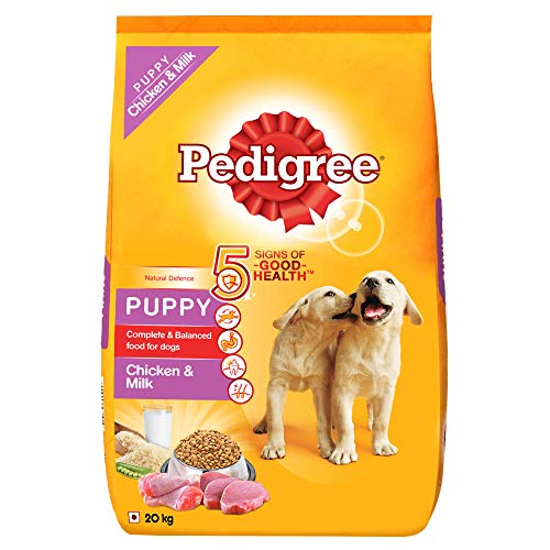 Pedigree Puppy Dry Dog Food Chicken And Milk 20kg Pack