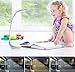 LED reading Lamp forpow Rechargeable Portable Golf-shape Flexible Eye Care book light,Touch-Sensitive Control, USB Cable,3 brightness,3w,DC 5V/0.5A,2 Hour Timer (AC Adaptor Not Included )
