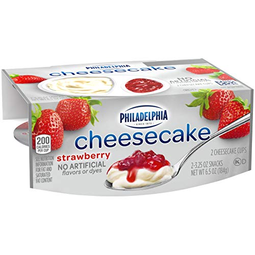 1 Philadelphia+Strawberry+Cheesecake+Piece+Cups