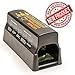 Electronic Mouse Zapper & Electronic Plug Ultrasonic Pest Control Repeller Home Defense Kit- Never Touch & Never See Design - Kill Rats, Squirrels, & Other Rodents Repeatably & Safely