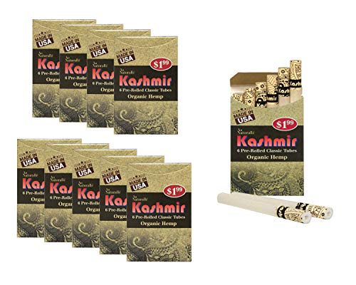 Kashmir Pre Rolled Filter Tubes Organic Hemp Pack of 10 in Saudi Arabia