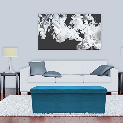 image for Sorbus Storage Ottoman Bench – Collapsible/Folding Bench Chest with 