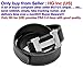HG-products H-Style unisex Business Casual Belt [3.8CM] (Black/Silver, 105CM [Waist < 30