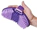 Tough 1 Great Grips Flex Finishing Brush, Purple/Light Purple
