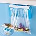 HULISEN Collapsible Practical Hanging Kitchen Cupboard Cabinet Tailgate Stand Storage Garbage Bag Holder Plastic Bracket