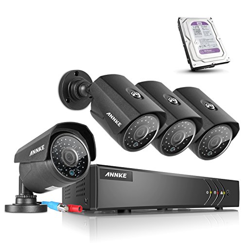 ANNKE Channels 1080P Lite HD-TVI DVR w/ 4x Dominican