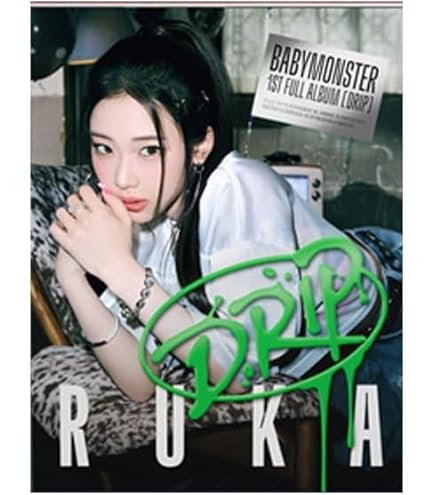 Amazon.com: BABYMONSTER - 1ST FULL ALBUM [DRIP] (YG TAG ver) (RUKA