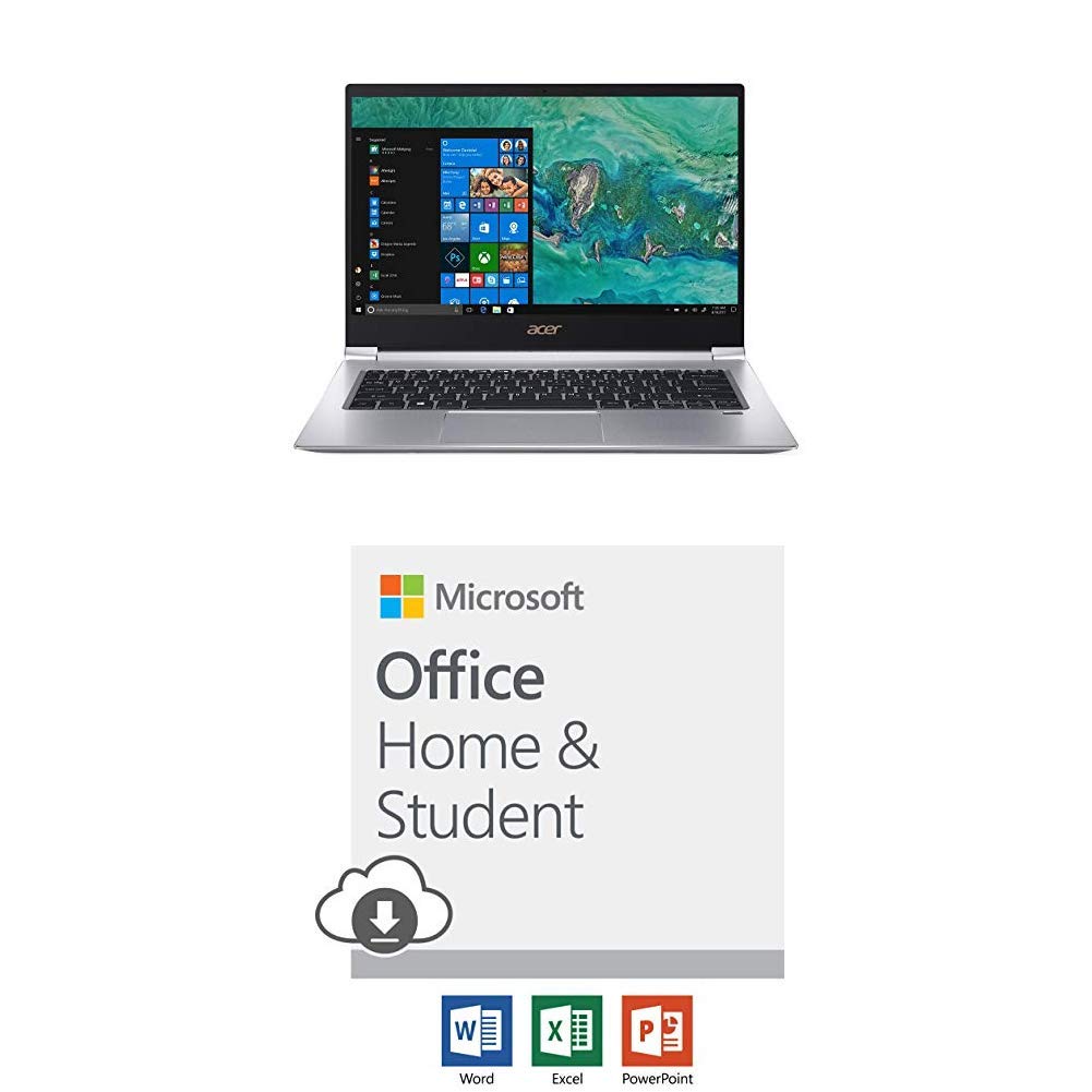 Acer Swift 3 SF314-55G-78U1, 8th Gen Intel Core i7-8565U with Microsoft Office Home and Student 2019 Download | 1 person, Compatible on Windows 10 and Apple macOS