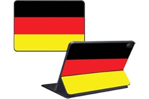 MightySkins Skin Compatible with Apple iPad Pro Smart Keyboard 12.9" - German Flag | Protective, Durable, and Unique Vinyl De