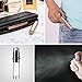 Louischanzl 5ml Portable Mini Refillable Perfume Atomizer Bottle 1Pc, LeakProof Nozzle, Travel and Outdoor Empty Spray Bottles, Metal Matte Material, Glass Inner Bottle. (Classic Series Silver)