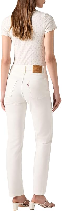724 High Rise Straight, Jeans Donna, Cloud Dancer, 31W / 32L — foto 4 di 8