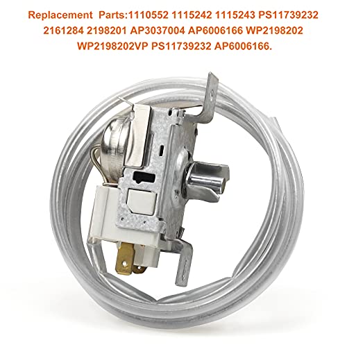 2198202 Refrigerator Cold Control Thermostat Compatible With Whirlpool