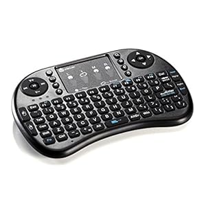 iClever 2.4GHzミニワイヤレスQWERTYキーボード(IC-RF02)