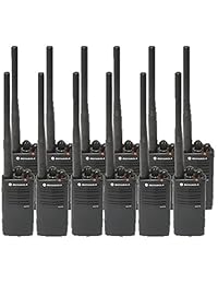 Paquete de 12 de Motorola RDV5100 Radio Walkie Talkies de dos vías