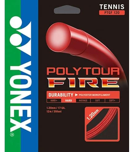 Amazon.com : Yonex POLYTOUR STRIKE 120 17 GAUGE : Sports & Outdoors