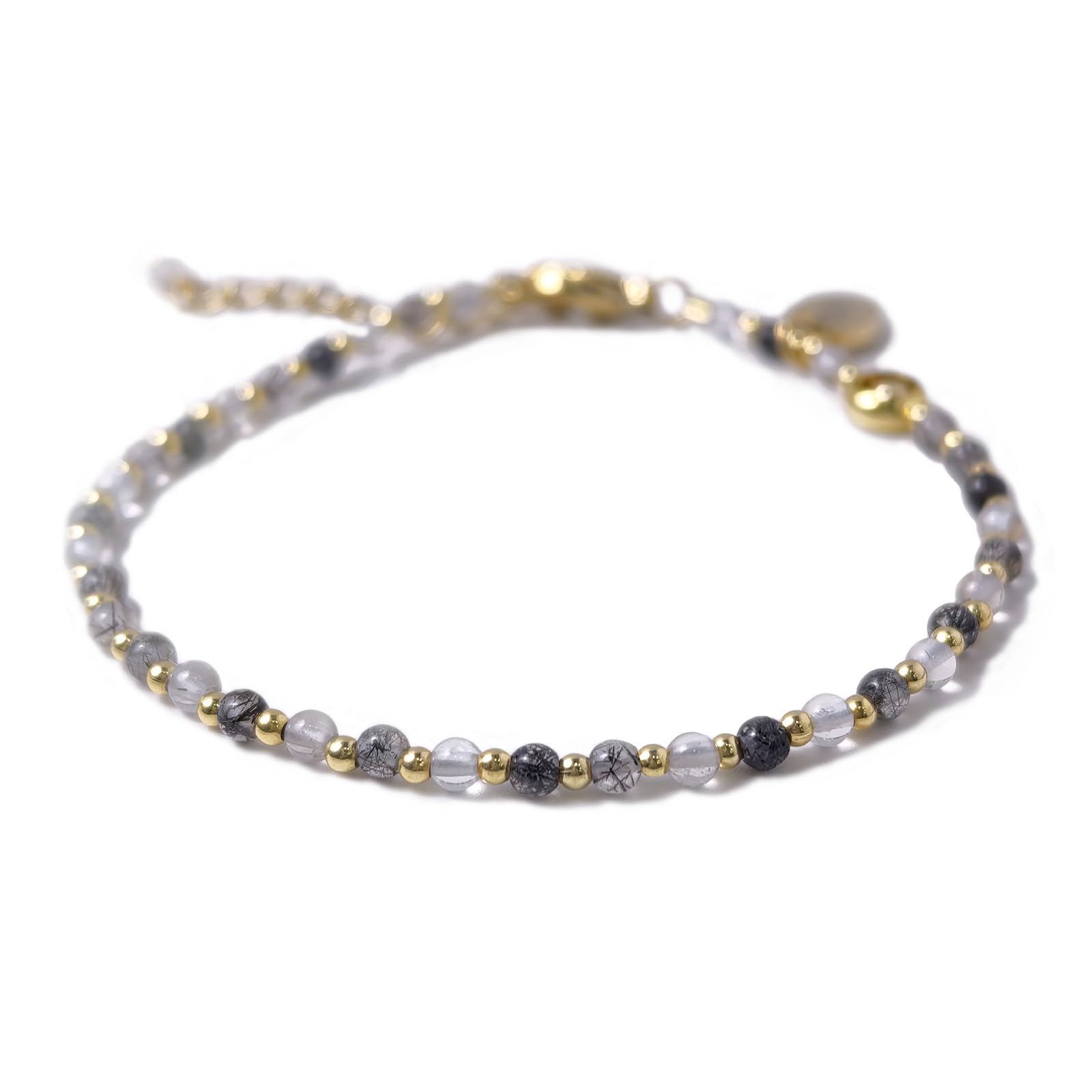Morchic Natural Black Rutilated Quartz Gemstone