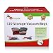 Primode 20 Count Space Saver Vacuum Storage Bags - Saves Space and Protects Clothing Easy-to-Use