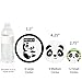 Big Dot of Happiness Party Like a Panda Bear - Baby Shower or Birthday Party Giant Circle Confetti - Party Decorations - Large Confetti 27 Count