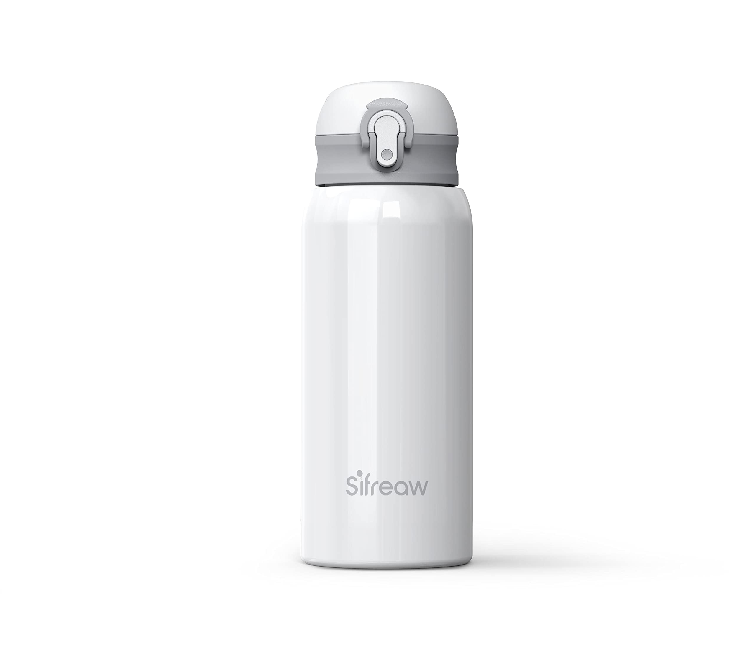 SIFREAW 43°C Insulated Water Bottle – 5-Min Cool to Perfect Temp, 12H Constant Warm, 316 Stainless Steel, Phase-Change Tech, Ideal for Infant Formula