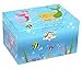 JewelKeeper Mermaid Musical Jewelry Box, Over the Wave Tune