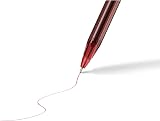 BIC Crystal Exact Fine Point Pens 0.7 mm Red Box of 20 view 4