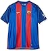 Nike Barcelona 2016/2017 Home Soccer Jersey (Blue, Red) X-Large