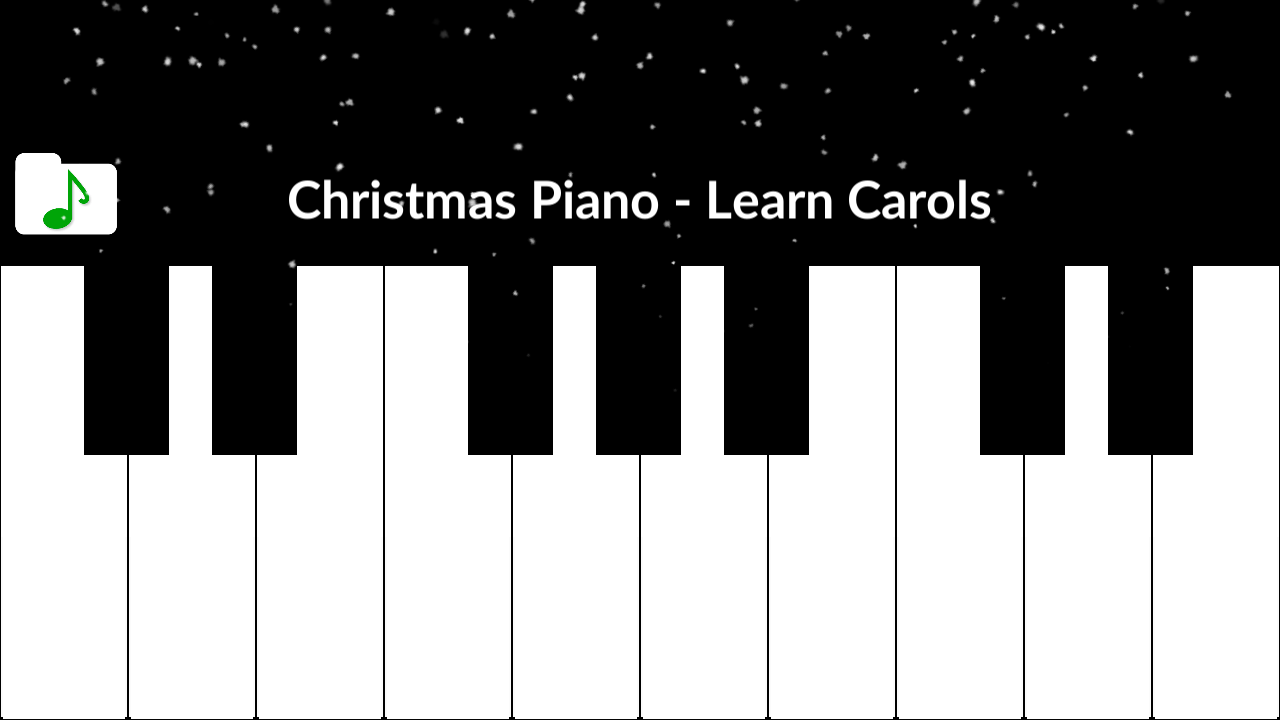 Christmas Piano - Learn Carols Full Version