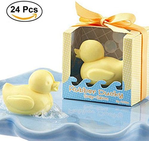 Baby Shower Favors Cute Mini Duck Soap Favors for Wedding Gift Soap or Handmade Baby Shower Soap Favors 24Pcs