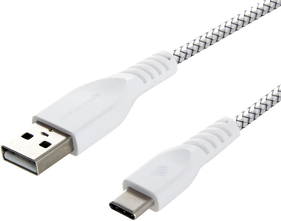 TECHGEAR USB C to USB A 2M Long STRONG Durable Braided USB C Charging Data Cable Type C Compatible with iPad Pro 11" 12.9" 13" 2024 2022 2021 - Image 3