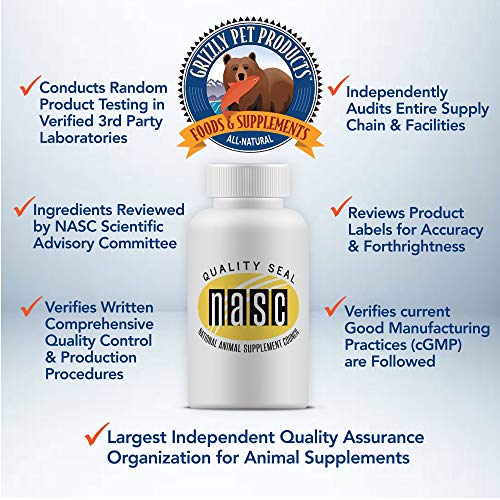 Grizzly Salmon Plus Omega Fatty Acids Supplement for Dogs & Cats, 32 Fl