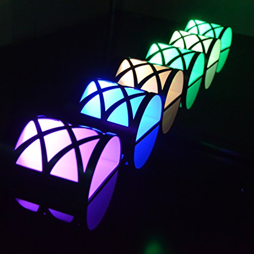 Colorful Change Wireless Solar Motion Sensor Light Upgrade Waterproof Security Lights, Powerful Safelight for Outdoors, Outside Wall, Garden, Patio, Yard, Pathway Outdoor Christmas Lamp (N763D-W) - Thumbnail 2