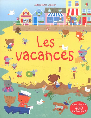 Les Vacances - Autocollants Usborne by (Paperback)