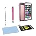 Waterproof iPhone 6/6s Case, EFFUN IP68 Certified Waterproof Underwater Cover Dirtproof Snowproof Shockproof Case with Cell Phone Holder, PH Test Paper, Stylus Pen and Inflatable Floating Strap Pink