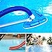 Sea-Thru Triangle Weighted Pool and Spa Vacuum Head with Swivel, Flexible Swimming Pool Vacuum Cleaner Head with Brush and EZ Clips, 11
