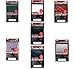 KMC Hyper Matte Trading Card Sleeves (Green, Black, Purple, Blue, Red, White, Clear) 7 Packs, 80 Sleeves Each