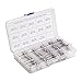 UCTRONICS 13 Values 130pcs Fast-blow Glass Fuses Assorted Kit 6x30mm 250V 0.5 1 2 3 4 5 6 7 8 10 15 20 30A Tube Fuses with Plastic Box and 10 fuses seat