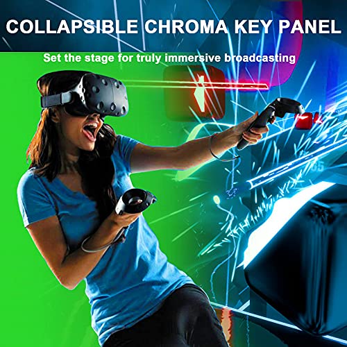 Green Screen, Green Screen Backdrop with Stand, Collapsible Photo