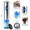 CIRCLE JOY Electric Wine Bottle Openers Set, Battery Operated Wine Opener Kit, Cordless Automatic Corkscrew Combo with…