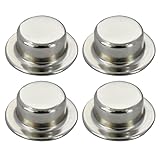 MARRTEUM 4 Piece Spring Steel Push on Pushnut Cap