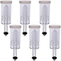 Tastebar Air Locks With Silicone Grommets,Set of 6,BPA-Free Airlocks,3-Piece Air Lock，Hydrolocks for Fermenting, Brewing…
