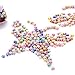 Caydo Luminous Origami Stars Papers Package 600 Sheets 20 Colors (Glows in The Dark)